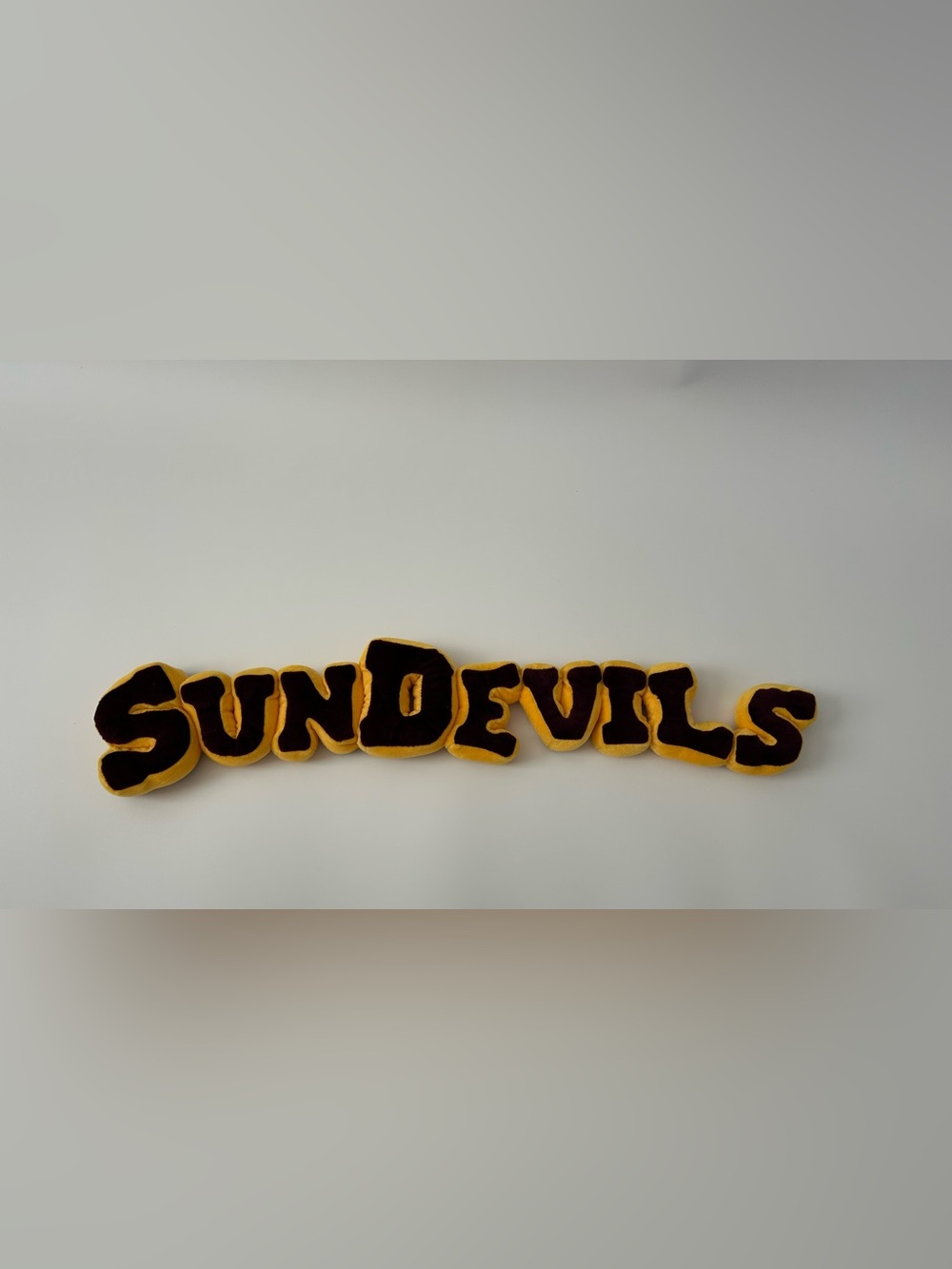 Arizona State University ASU Sun Devils Plush Collegiate Collection
Letters